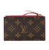 Louis Vuitton Zipped Card Holder, back view